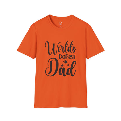Dad Unisex T-Shirt - World's Dopest Dad