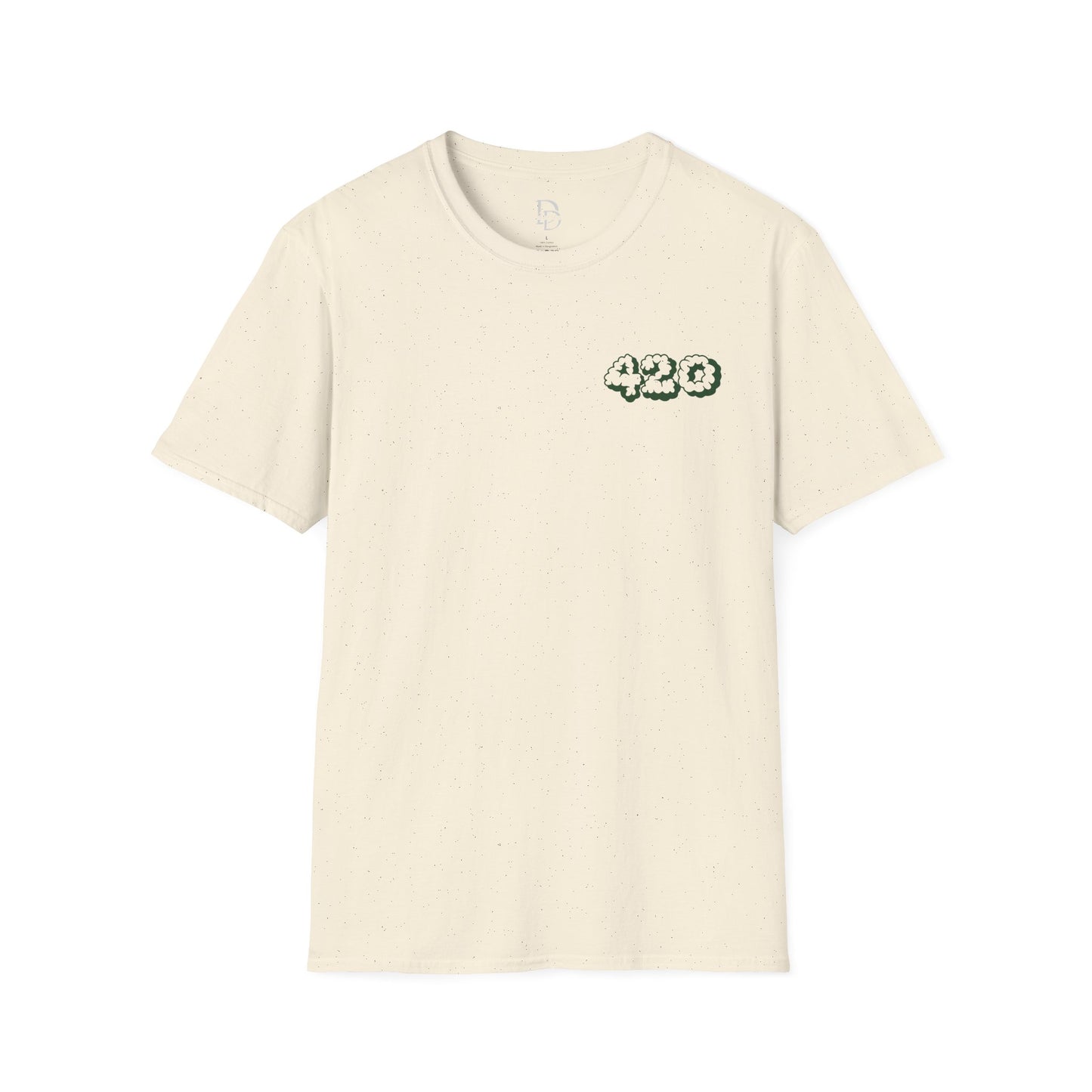 420 Graphic Unisex T-Shirt - Blunt Smoking Graphic