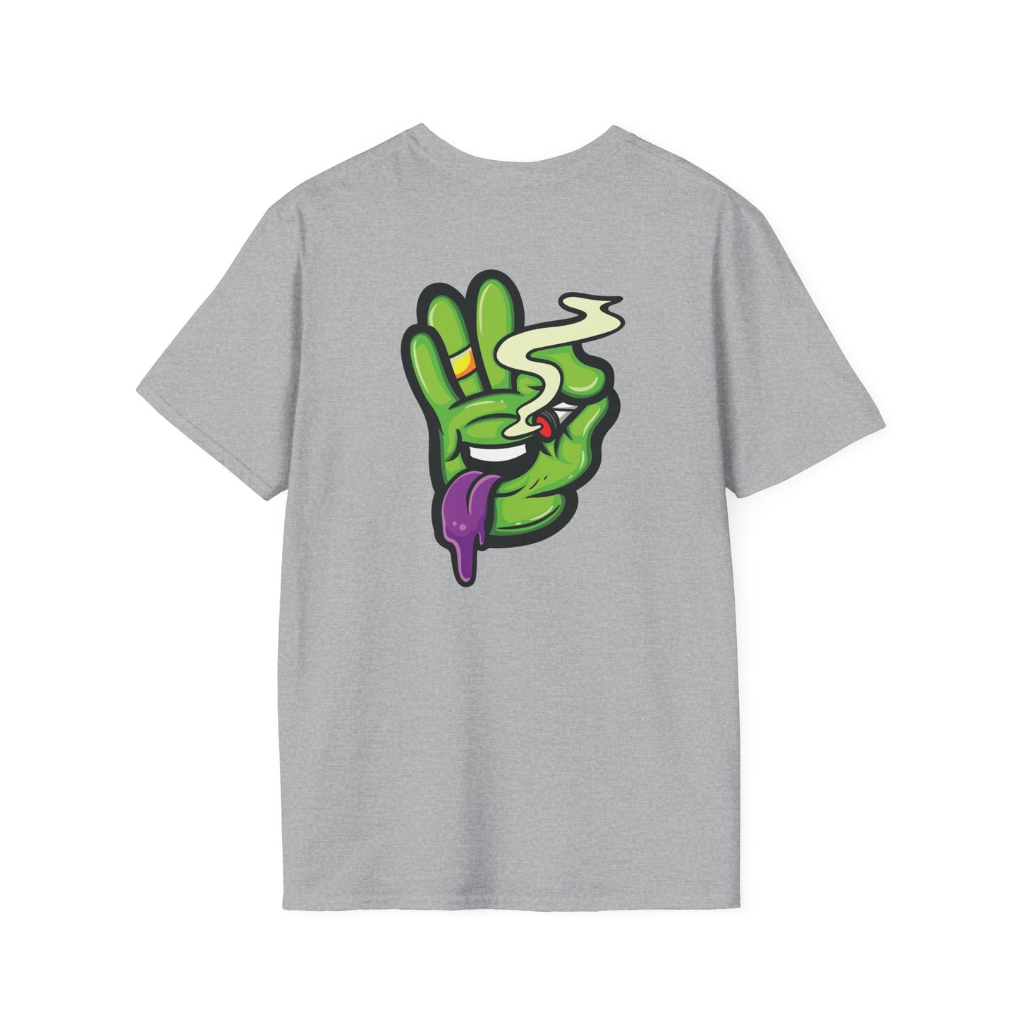 420 Graphic Unisex T-Shirt - Blunt Smoking Graphic