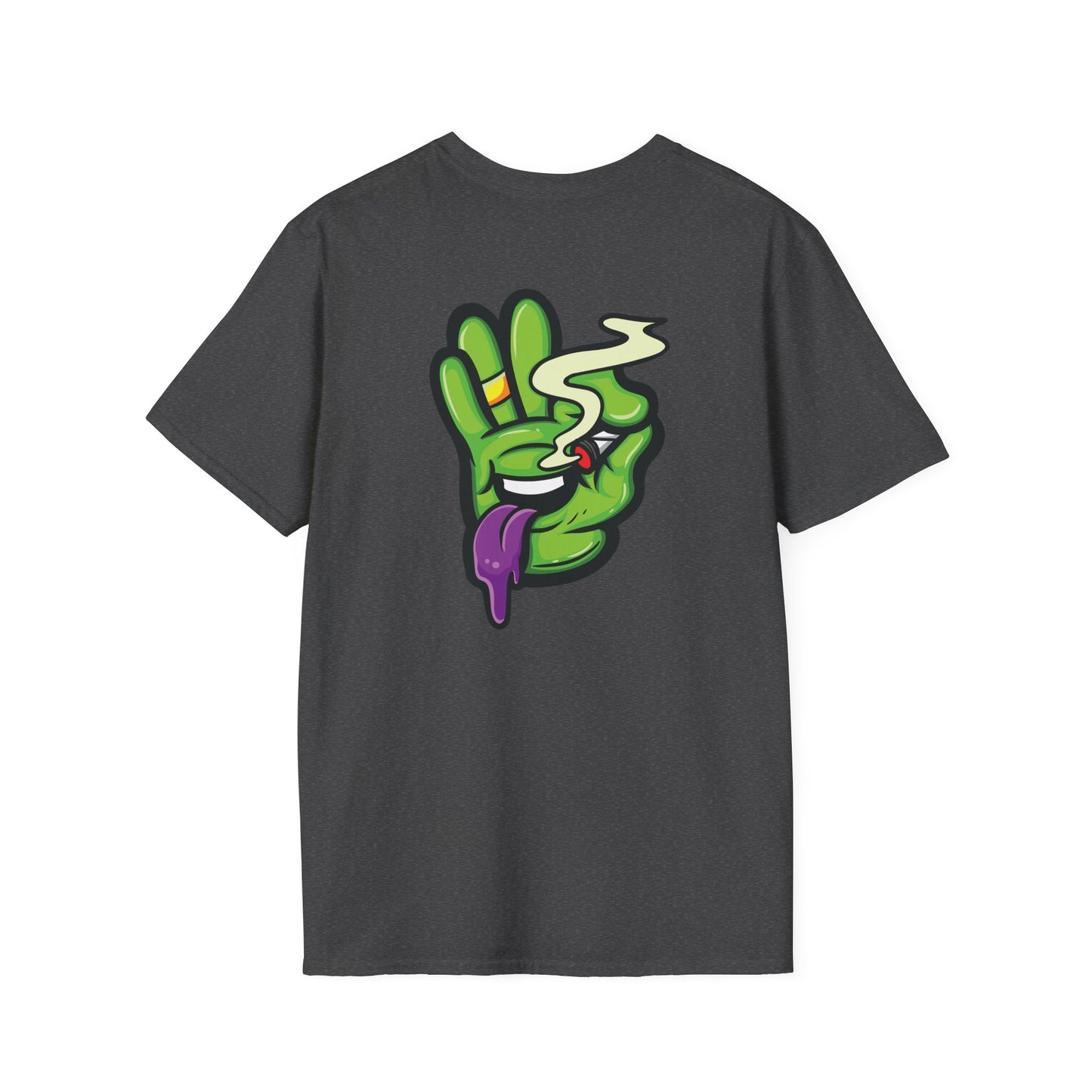 420 Graphic Unisex T-Shirt - Blunt Smoking Graphic