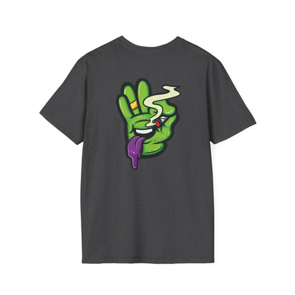 420 Graphic Unisex T-Shirt - Blunt Smoking Graphic