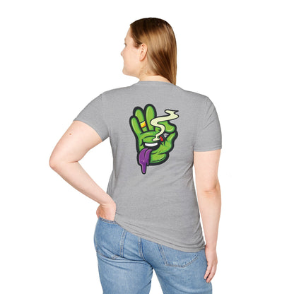 420 Graphic Unisex T-Shirt - Blunt Smoking Graphic