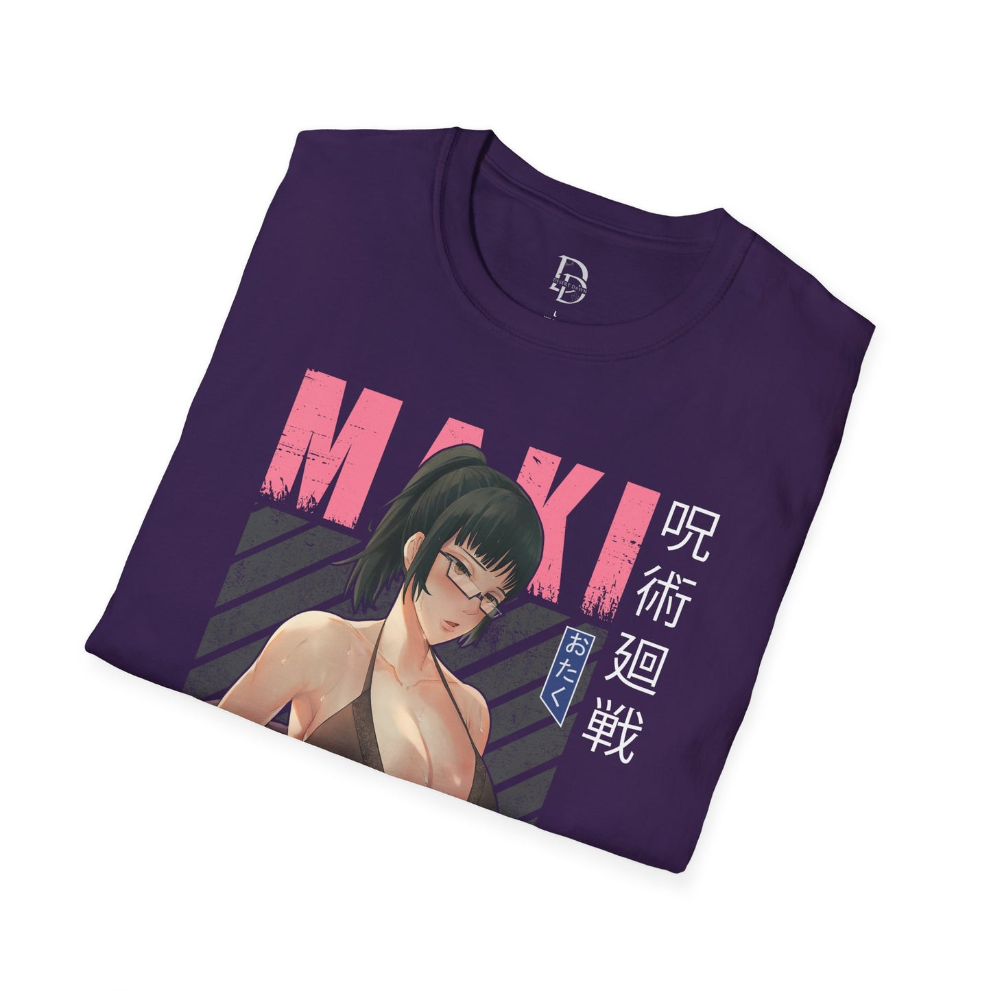 Maki Zennin Jujitsu Softstyle T-Shirt - Anime Character Tee