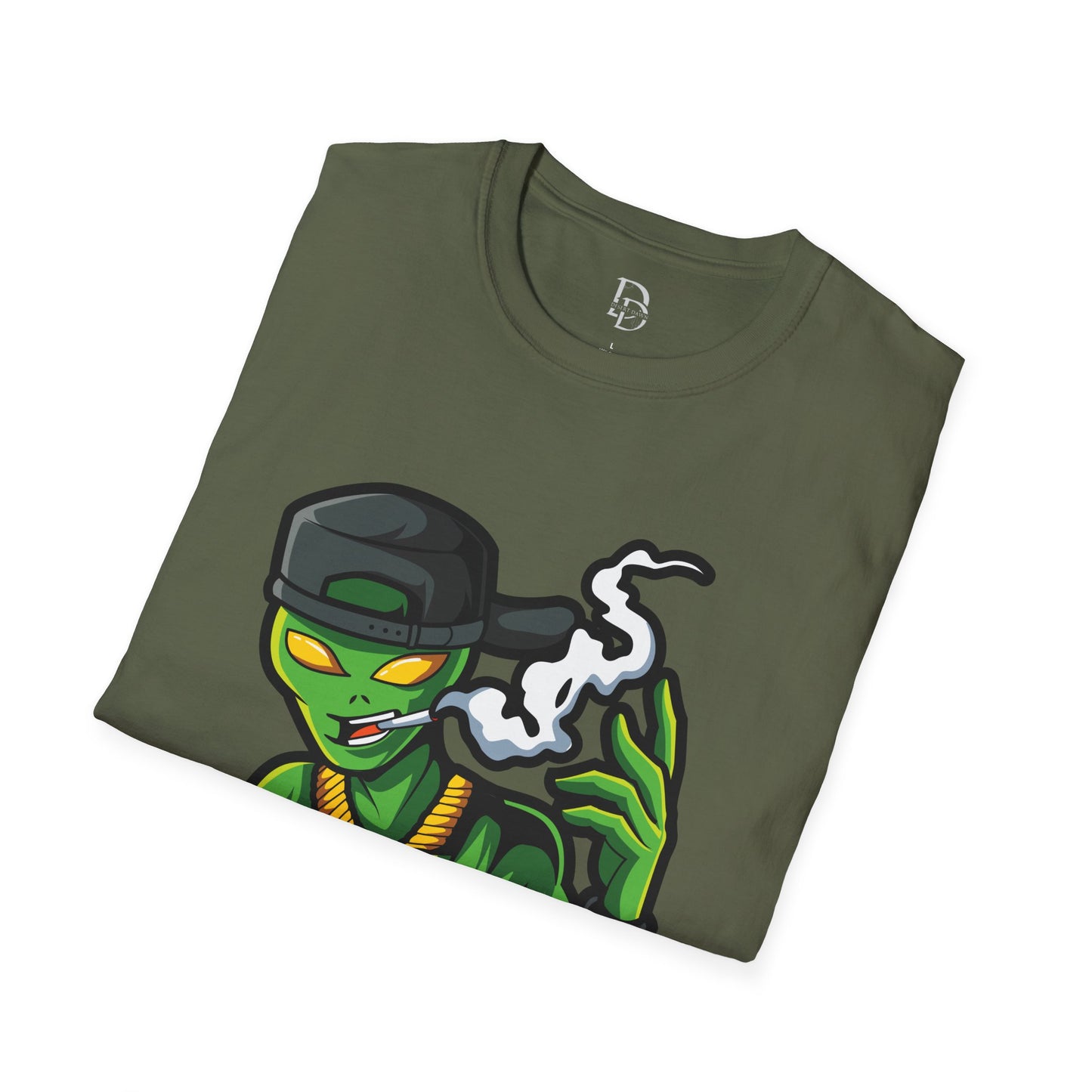 Alien Smoking T-Shirt