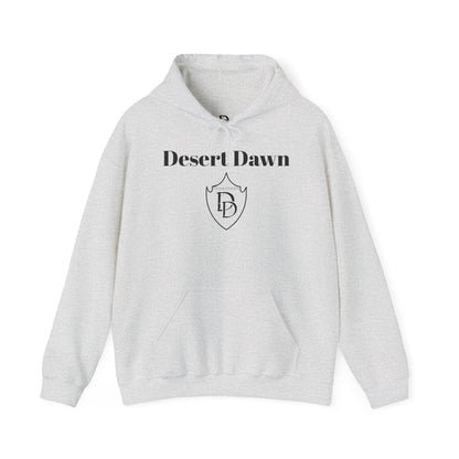 Desert Dawn Shield Design Hooded Sweatshirt