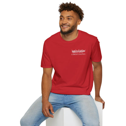 Faith-Inspired Unisex T-Shirt - Christ & King W/Thorn Crown Tee