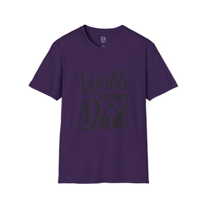 Dad Unisex T-Shirt - World's Dopest Dad