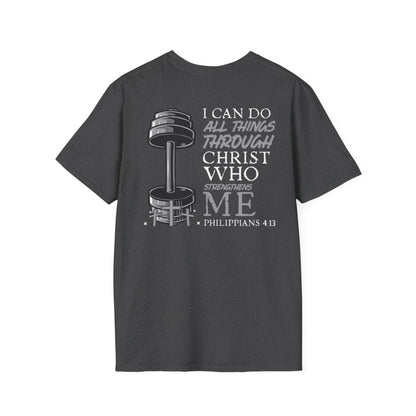 Christian Fitness Tee Philippians 4:13