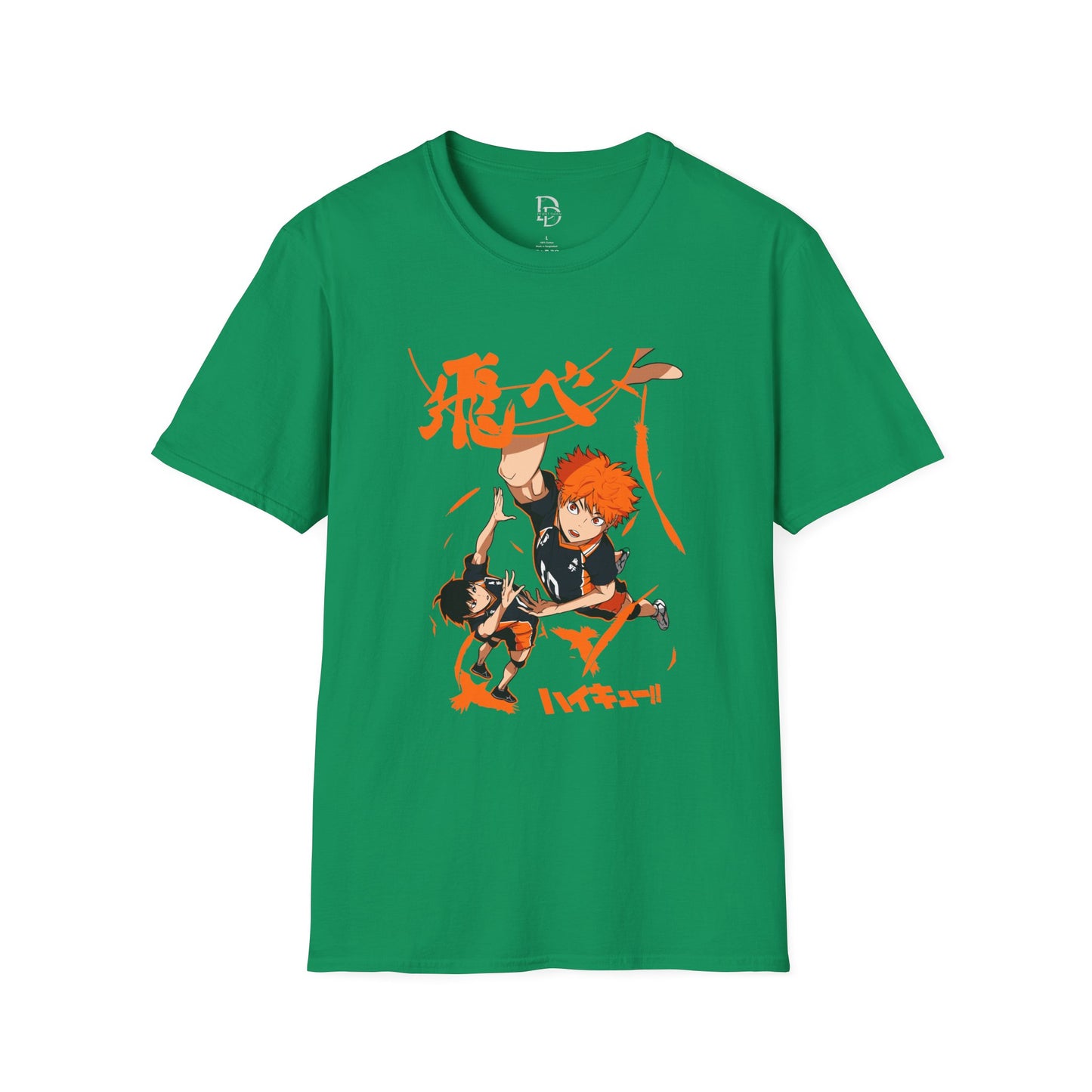 Anime Spiking Volleyball T-Shirt