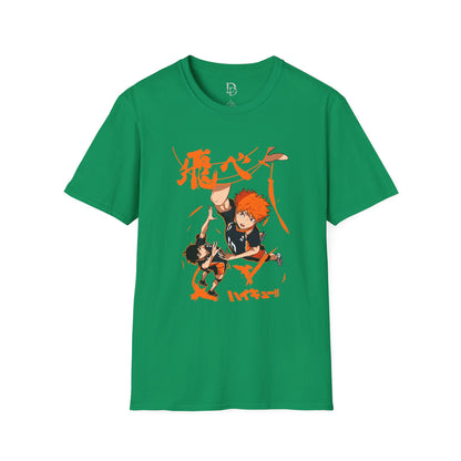 Anime Spiking Volleyball T-Shirt