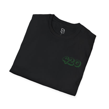 420 Graphic Unisex T-Shirt - Blunt Smoking Graphic