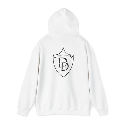 Desert Dawn Shield Design Hooded Sweatshirt