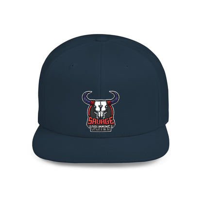 Savage Drumming Flat Bill Snapback Hat