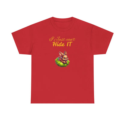 I'm So Eggcited & I Just Can't Hide It easter Tee