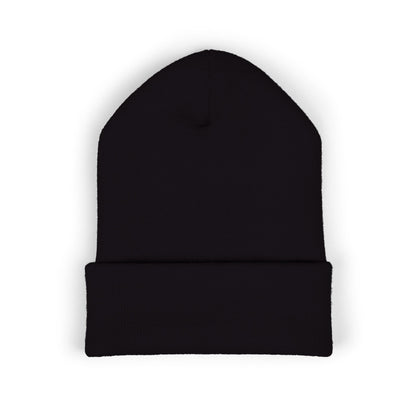 Embroidered Savage Drumming Cuffed Beanie