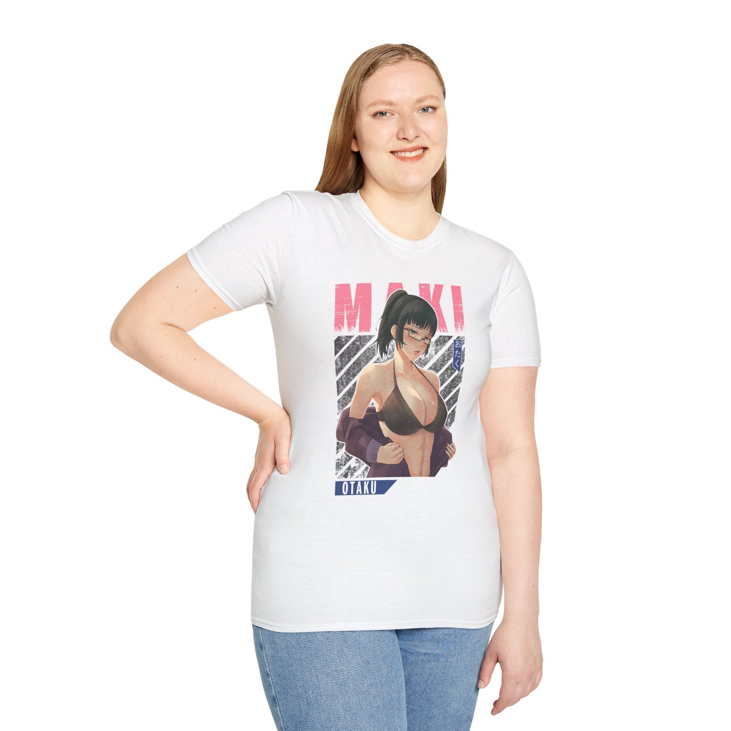 Maki Zennin Jujitsu Softstyle T-Shirt - Anime Character Tee