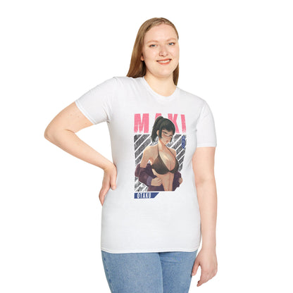 Maki Zennin Jujitsu Softstyle T-Shirt - Anime Character Tee