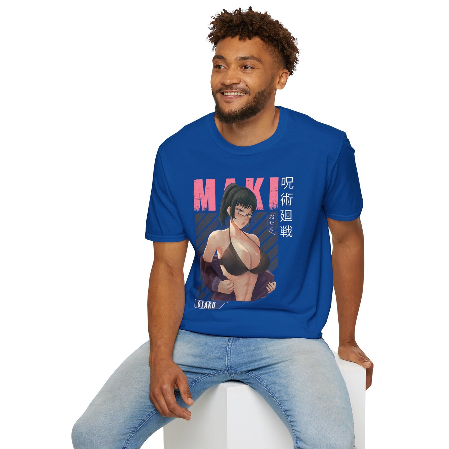 Maki Zennin Jujitsu Softstyle T-Shirt - Anime Character Tee