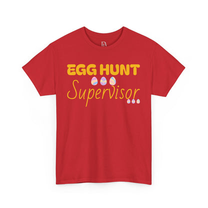 Egg Hunt Supervisor Tee - I'm so egg-cited design