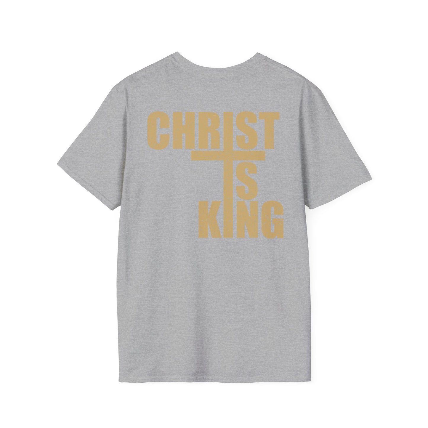 Faith-Inspired Unisex T-Shirt - 'Christ is King' Graphic Tee