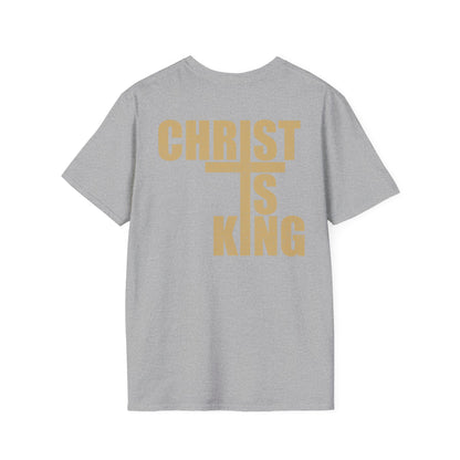 Faith-Inspired Unisex T-Shirt - 'Christ is King' Graphic Tee