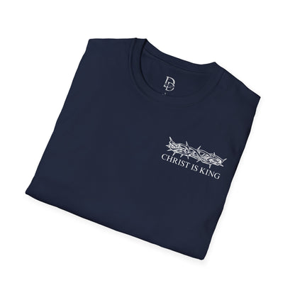 Faith-Inspired Unisex T-Shirt - Christ & King W/Thorn Crown Tee