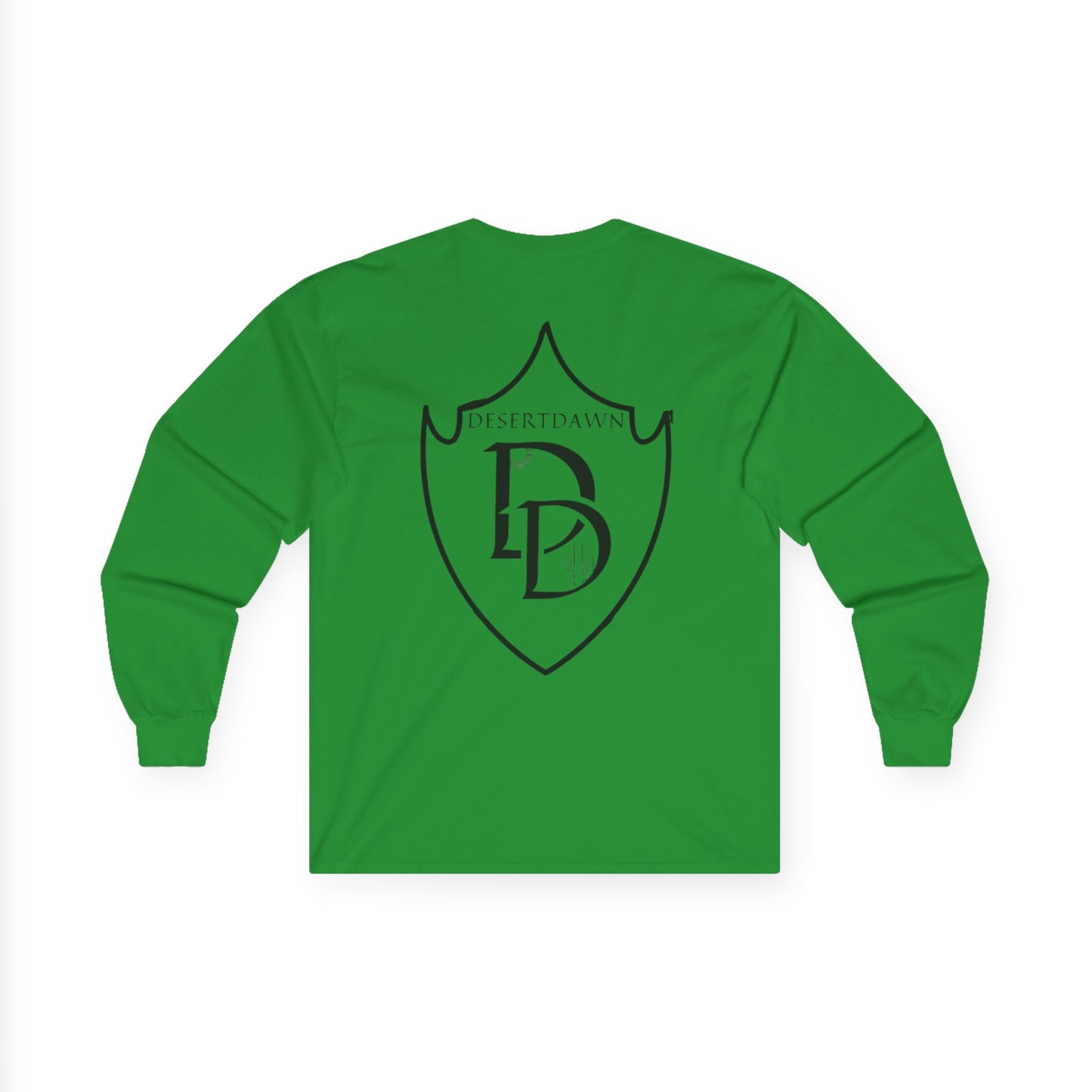 Desert Dawn Shield Design Long Sleeve Tee