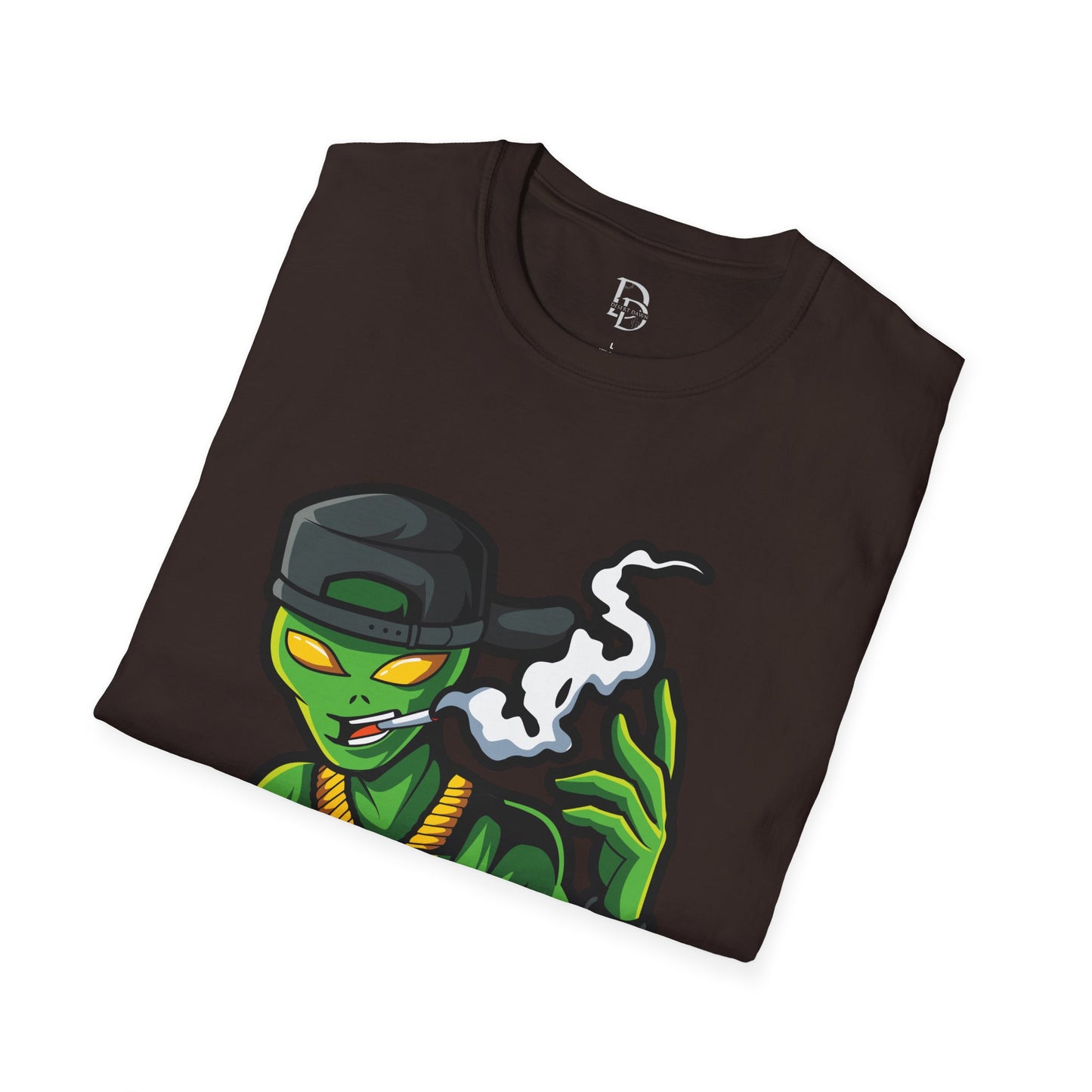 Alien Smoking T-Shirt