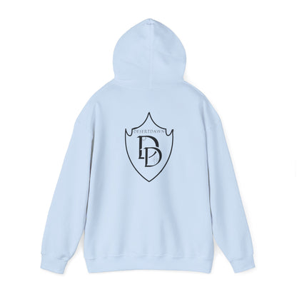 Desert Dawn Shield Design Hooded Sweatshirt