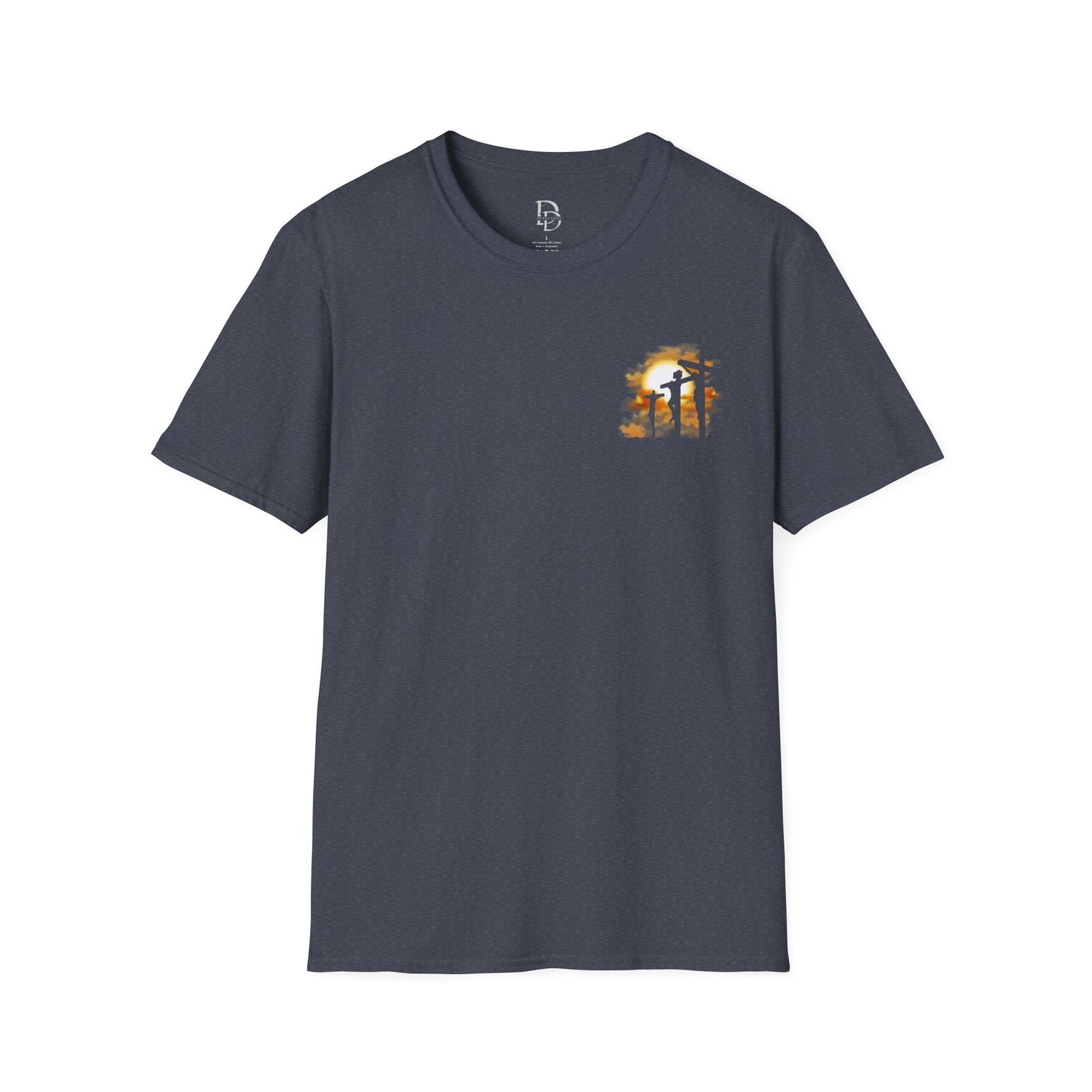 Christian T-Shirt Blessed loved and led
