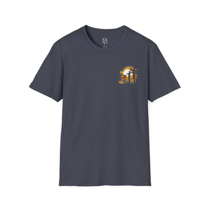 Christian T-Shirt Blessed loved and led