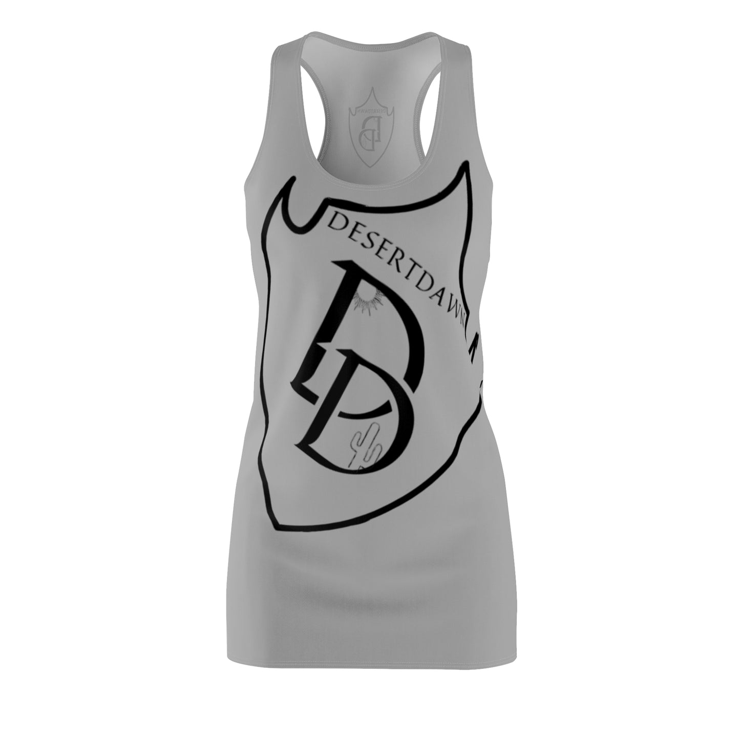 Desert Dawn Women's Racerback Dress - Sheild design