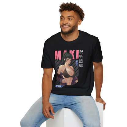 Maki Zennin Jujitsu Softstyle T-Shirt - Anime Character Tee