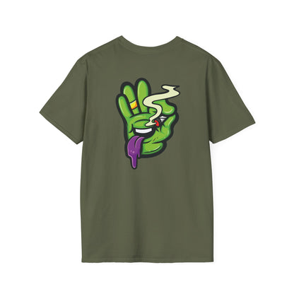 420 Graphic Unisex T-Shirt - Blunt Smoking Graphic