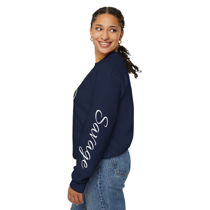 Savage Drumming  Crewneck Sweatshirt