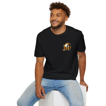 Christian T-Shirt Blessed loved and led