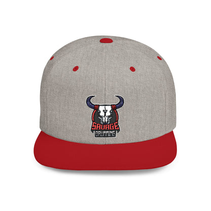 Savage Drumming Flat Bill Snapback Hat