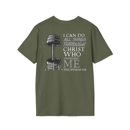Christian Fitness Tee Philippians 4:13