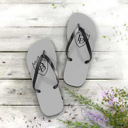 Desert Dawn Shield Logo Flip Flops