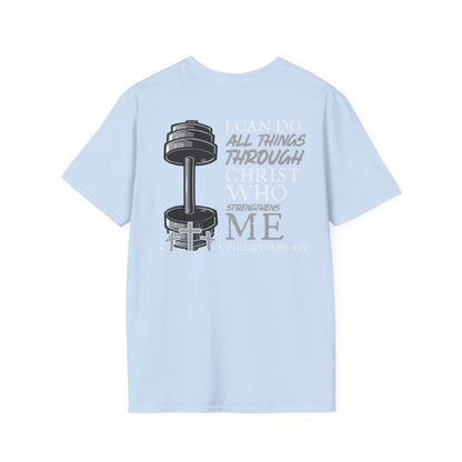 Christian Fitness Tee Philippians 4:13