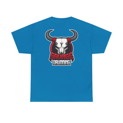 Savage Drumming Logo Cotton Tee