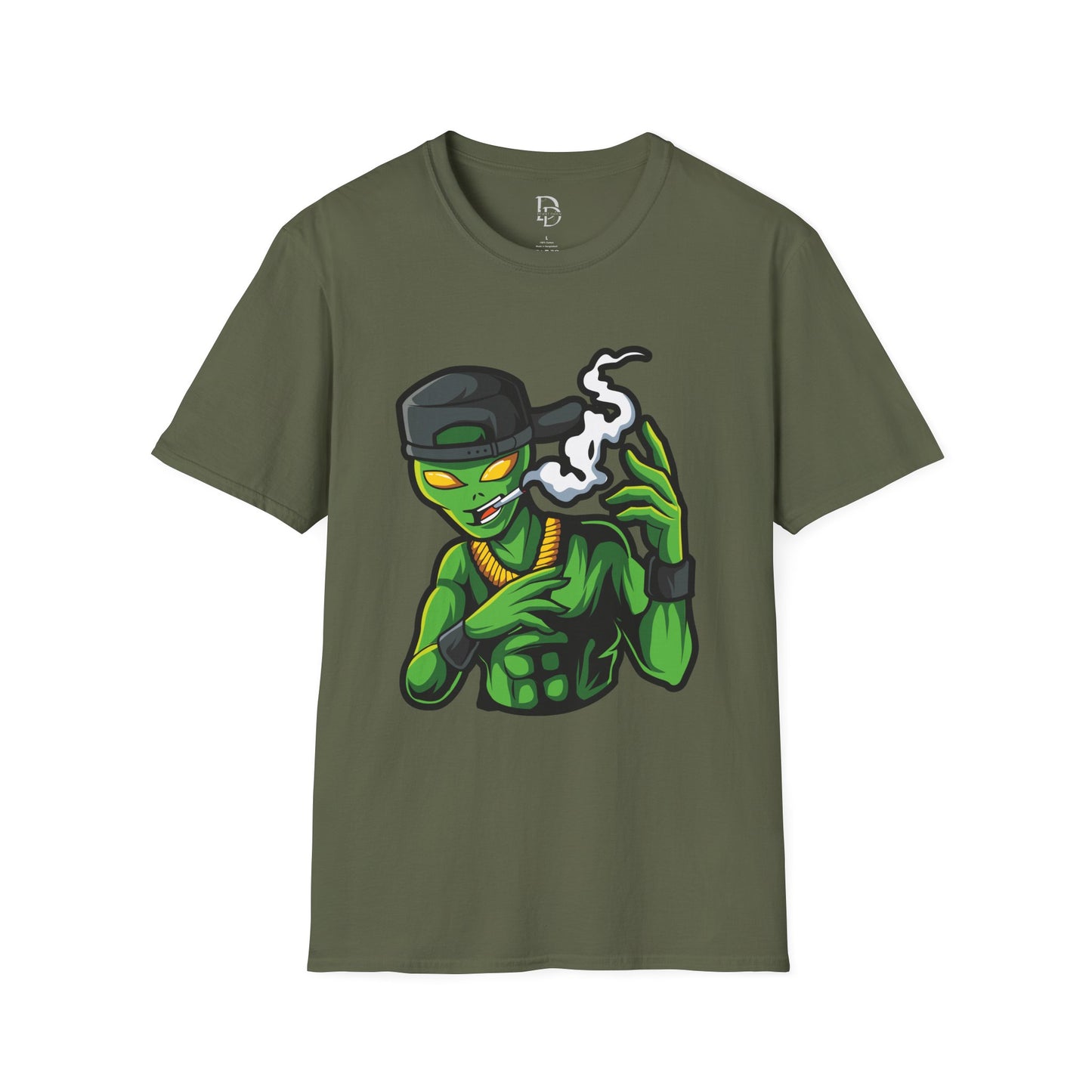 Alien Smoking T-Shirt