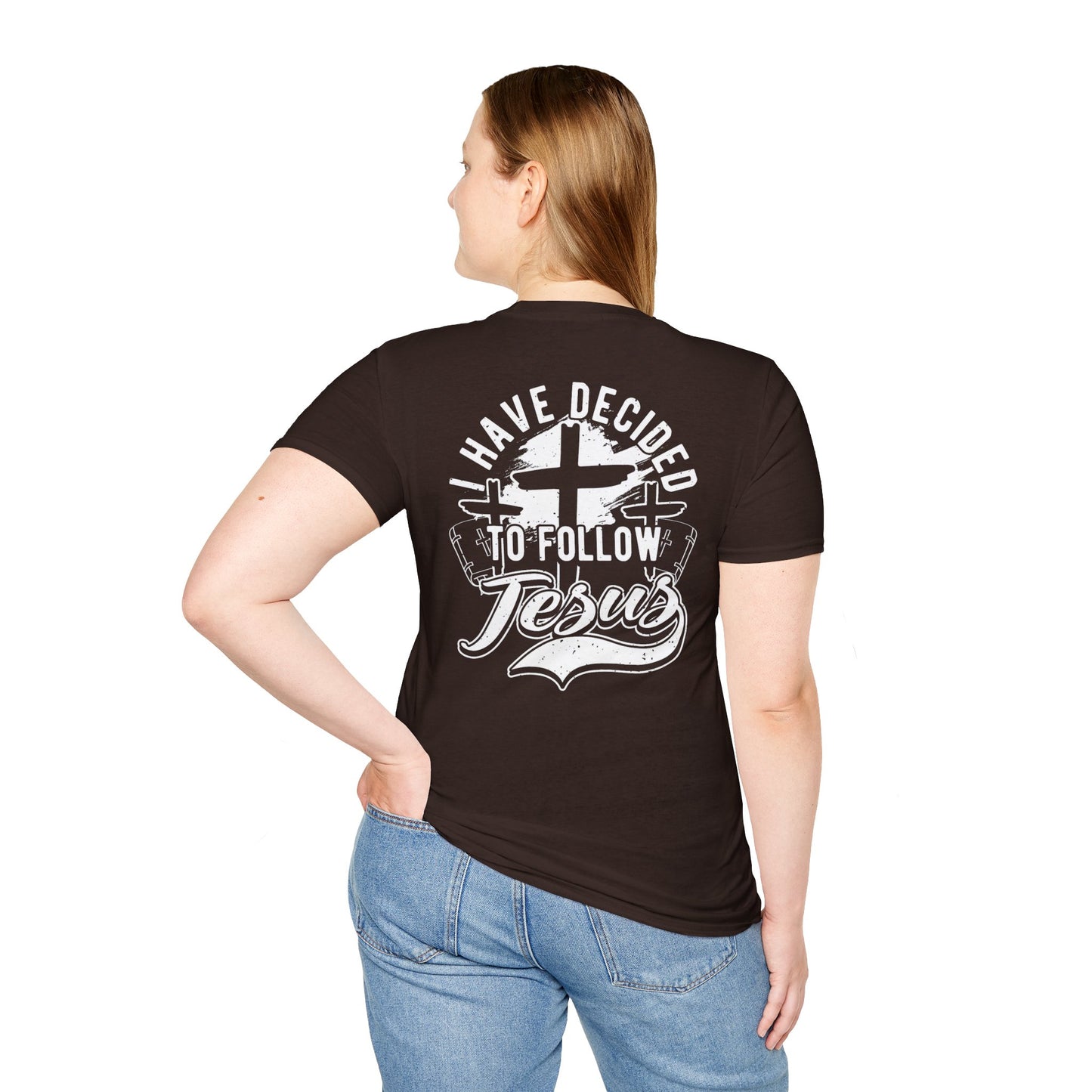 Inspirational Graphic Tee Jesus Design
