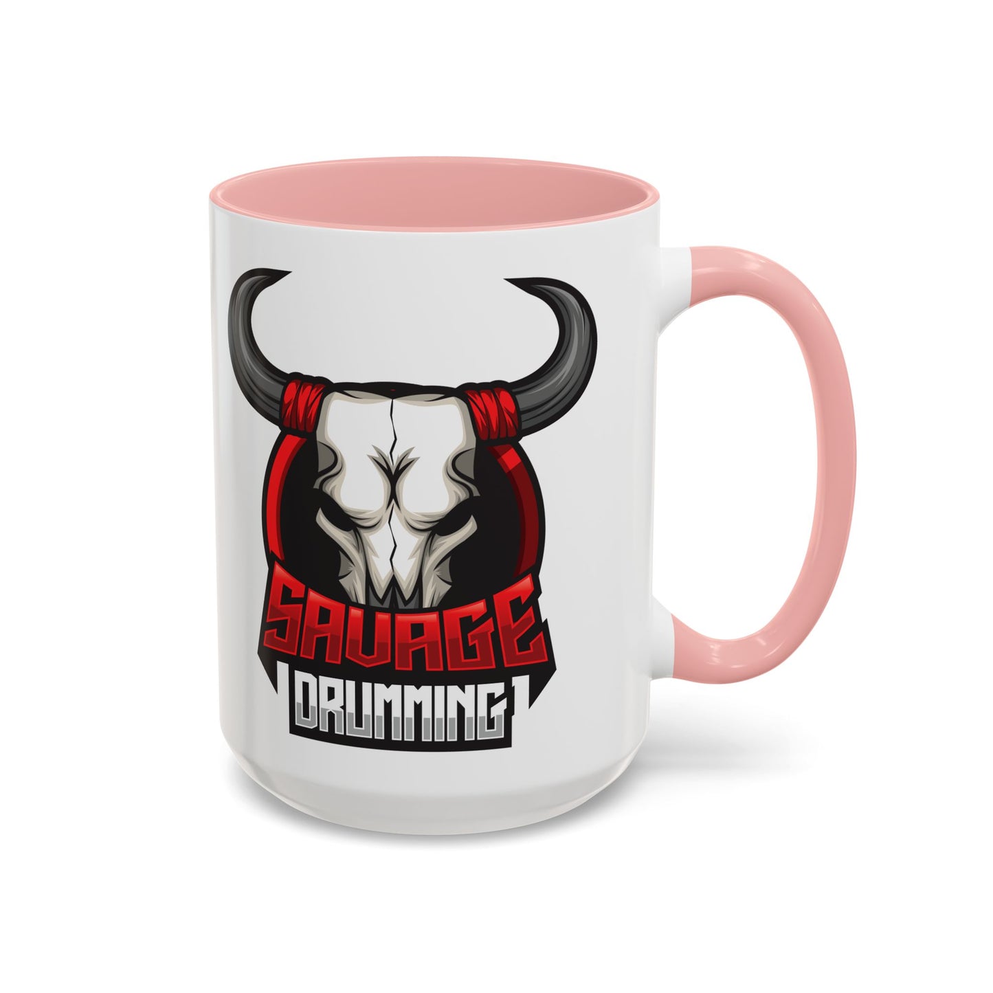 Savage Drumming Accent Coffee Mug | 11 & 15oz |