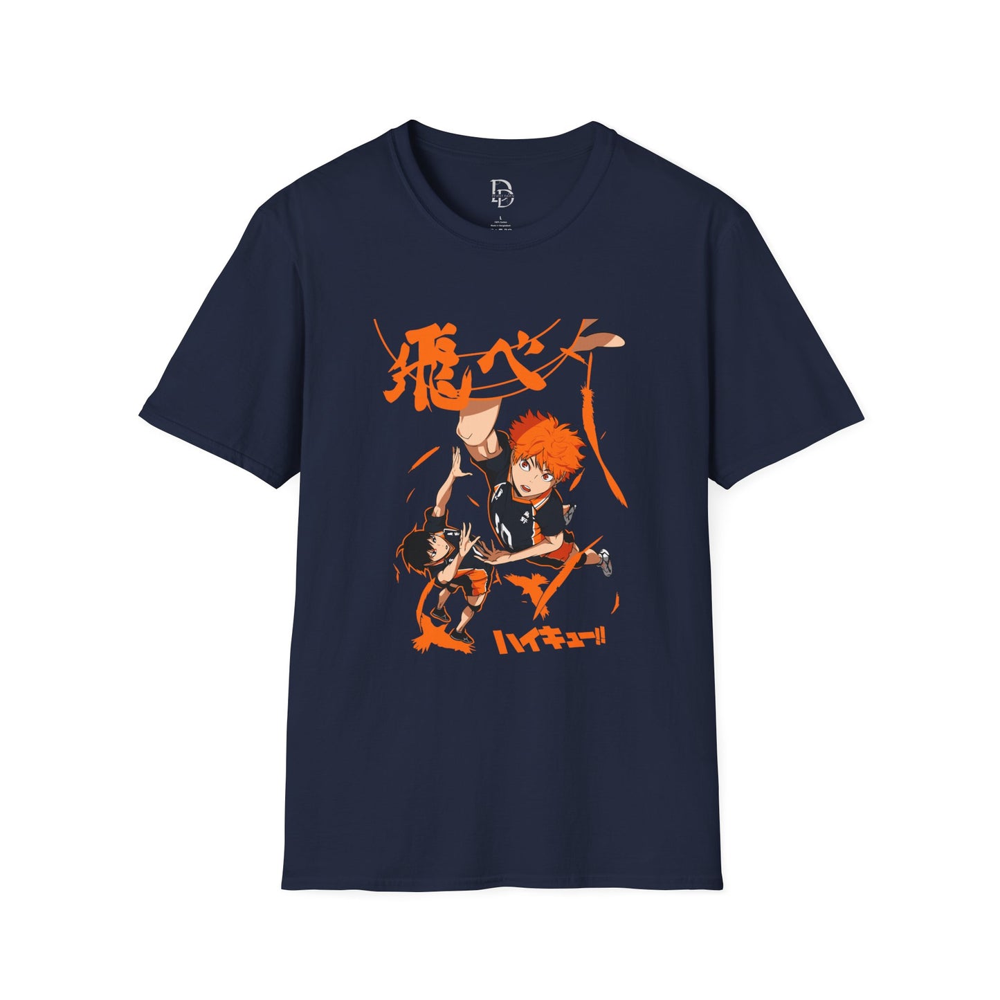 Anime Spiking Volleyball T-Shirt