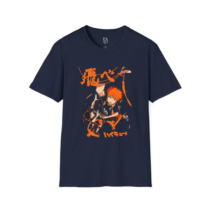 Anime Spiking Volleyball T-Shirt