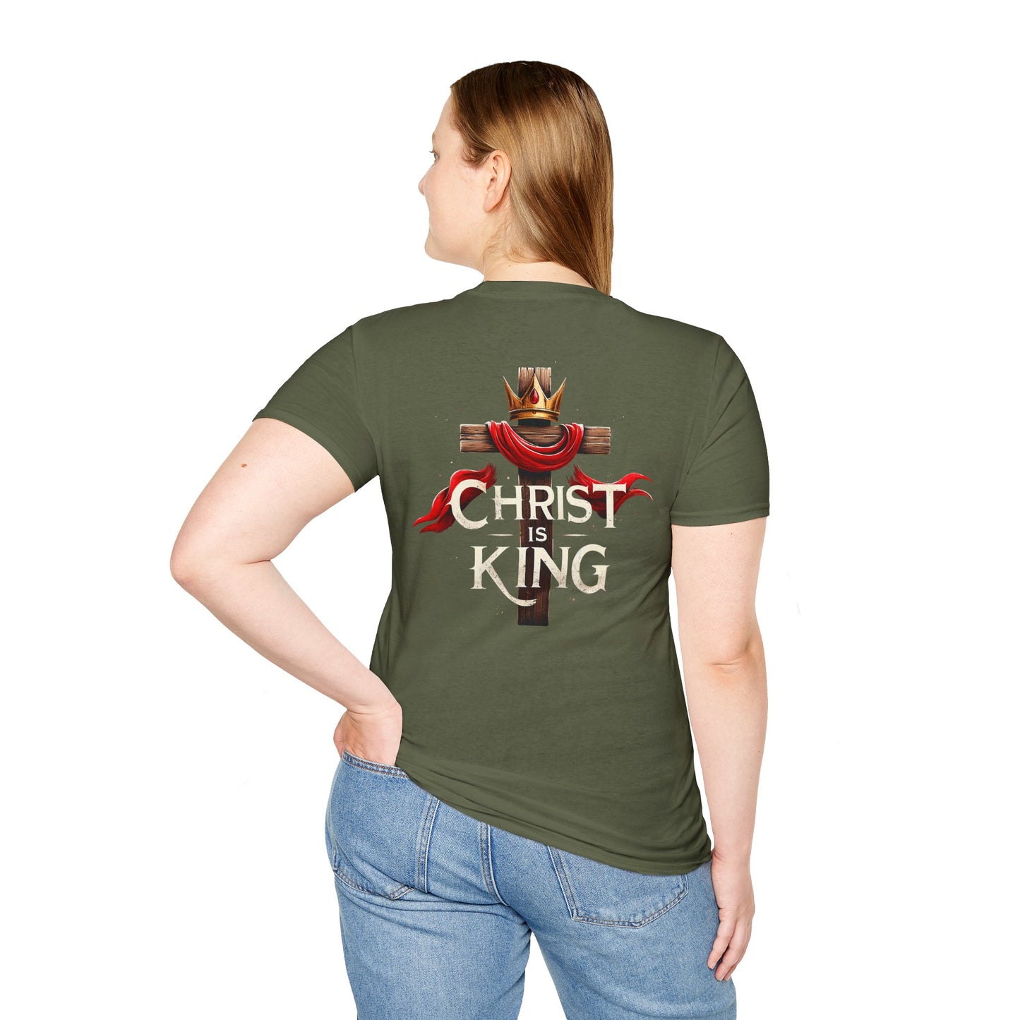 Faith-Inspired Unisex T-Shirt - Christ is King Themed