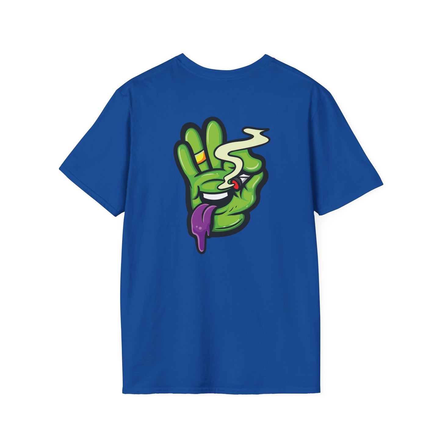 420 Graphic Unisex T-Shirt - Blunt Smoking Graphic