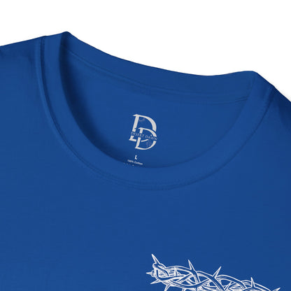 Faith-Inspired Unisex T-Shirt - Christ & King W/Thorn Crown Tee