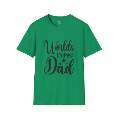 Dad Unisex T-Shirt - World's Dopest Dad